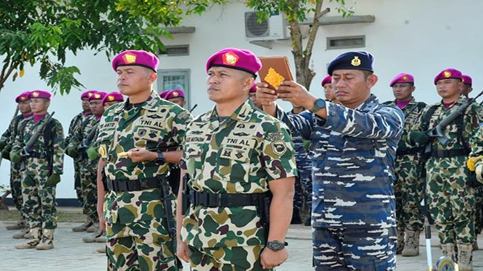 Mayor Agus Mutaqim Gantikan Letkol Tri Anto Jabat Komandan Yonmarhanlan XII Pontianak