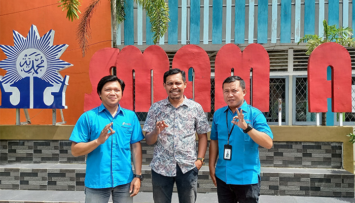 Menunjang Dunia Pendidikan, Oxygen.id Penuhi Kebutuhan Jaringan Internet di SMA Muhammadiyah 1