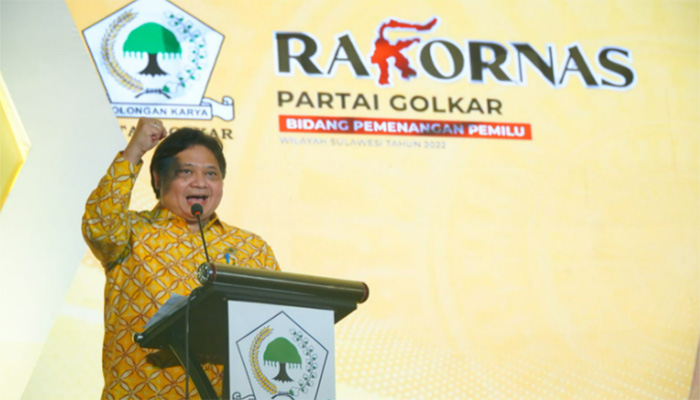 Airlangga Hartarto Targetkan Golkar Bisa Menang Mutlak di Indonesia Timur