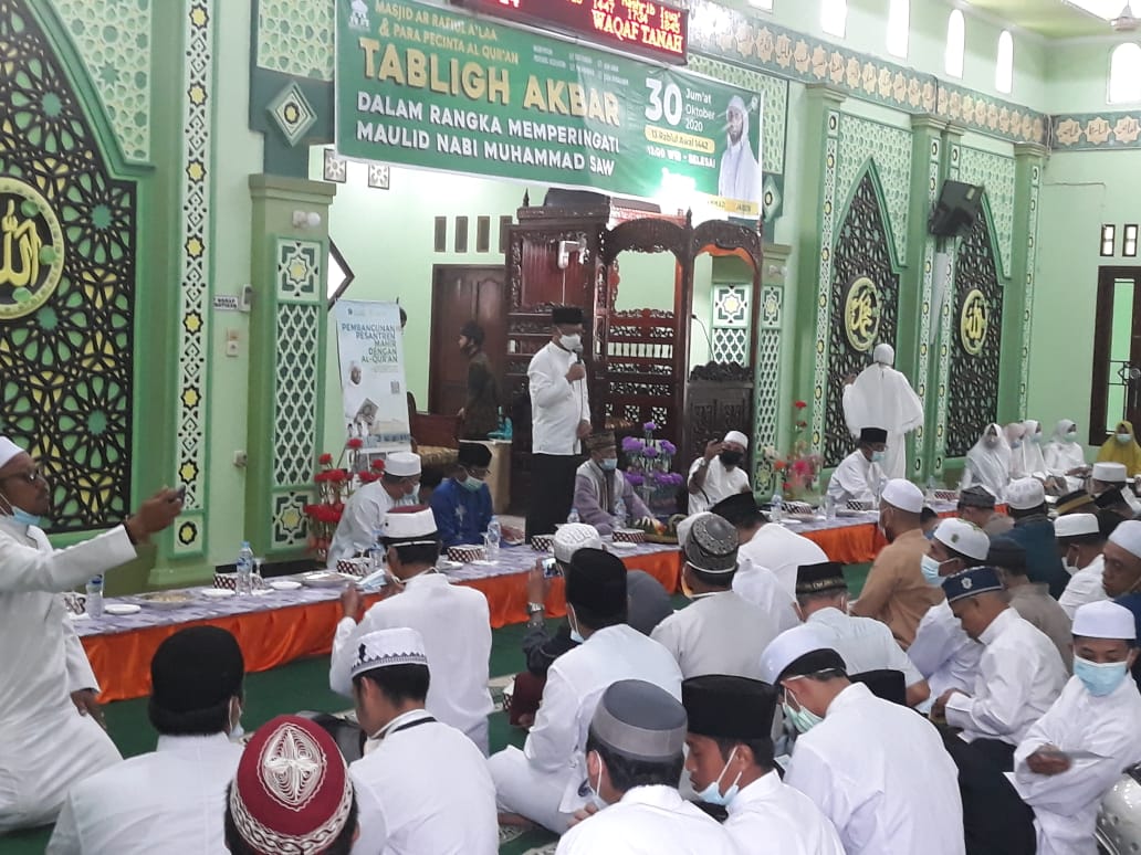 Kapolsek Pontianak Timur Pimpin Pengawalan Safari Dakwah Syech Muhammad Jaber
