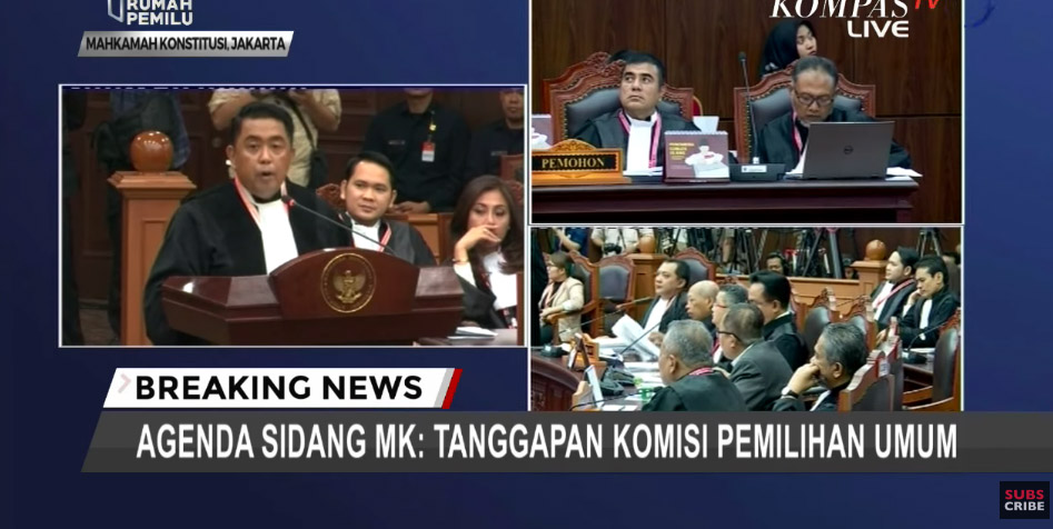 Sidang Kedua Sengketa Pilpres, KPU Minta MK Tolak Permohonan Prabowo-Sandiaga, Yusril : Tidak Jelas