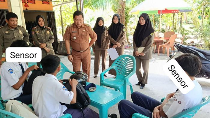 Ketangkap Basah! 3 Murid SMP Sambas Terjaring Razia Satpol PP Nongkrong di Warkop Saat Jam Pelajaran