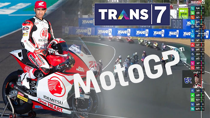 PEMBALAP MotoGP Indonesia Andi Gilang Nomor Berapa Live Race Moto2 Aragon? TransTv co id Live Trans7