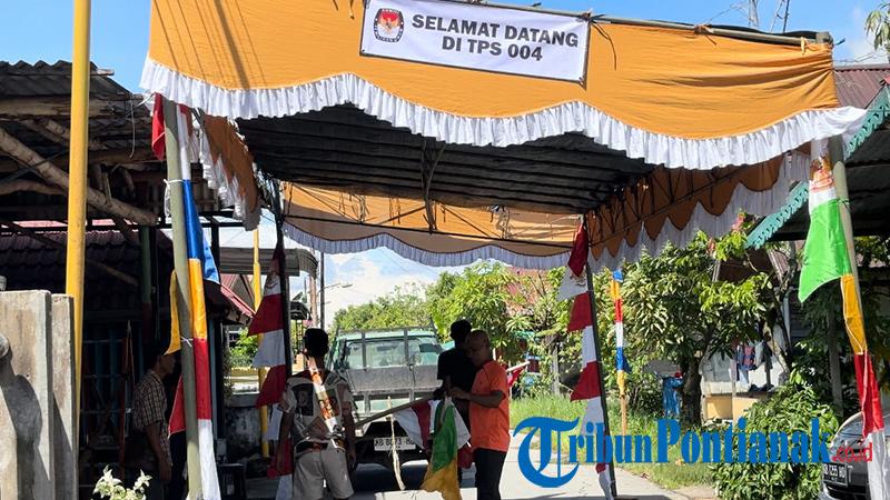 Sutarmidji Akan Nyoblos di TPS 004 Gang Waris, Ketua KPPS Pastikan Persiapan Sudah 95 Persen