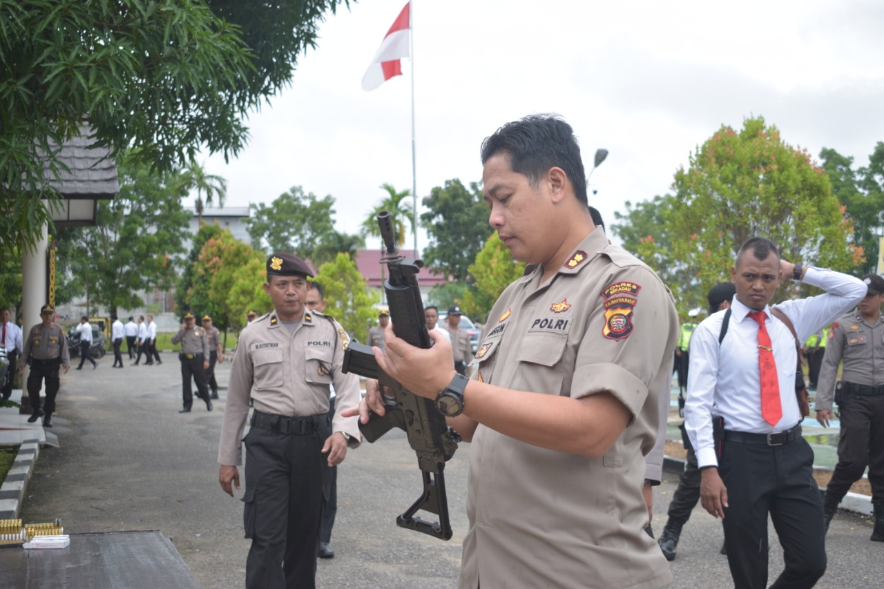 Polres Sekadau Gelar Apel Siaga Hadapi Sidang PHPU