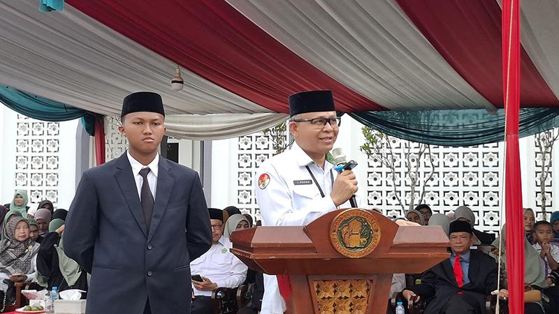 Kemenag Mempawah Apresiasi Kiprah Ponpes Darussalam dalam Apel Tahunan ke-33