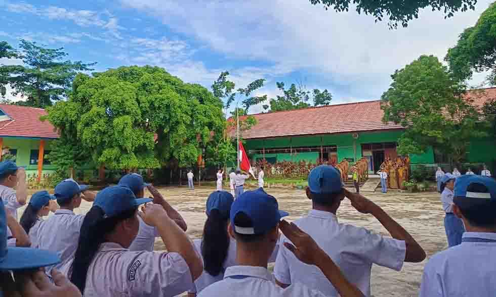 Polisi Edukasi Empat Sekolah di Belitang Hilir untuk Tekan Risiko Kecelakaan Pelajar