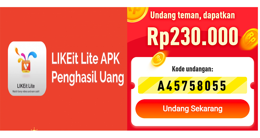 Terbukti Membayar, Berikut Cara Daftar LikeIt Lite Aplikasi Penghasil Uang 2021