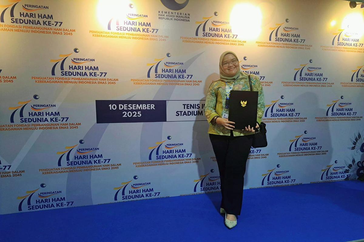 ASN Pemkot Singkawang Bacakan Deklarasi Komitmen Hasil Musrenbang HAM 2025 di Forum Nasional