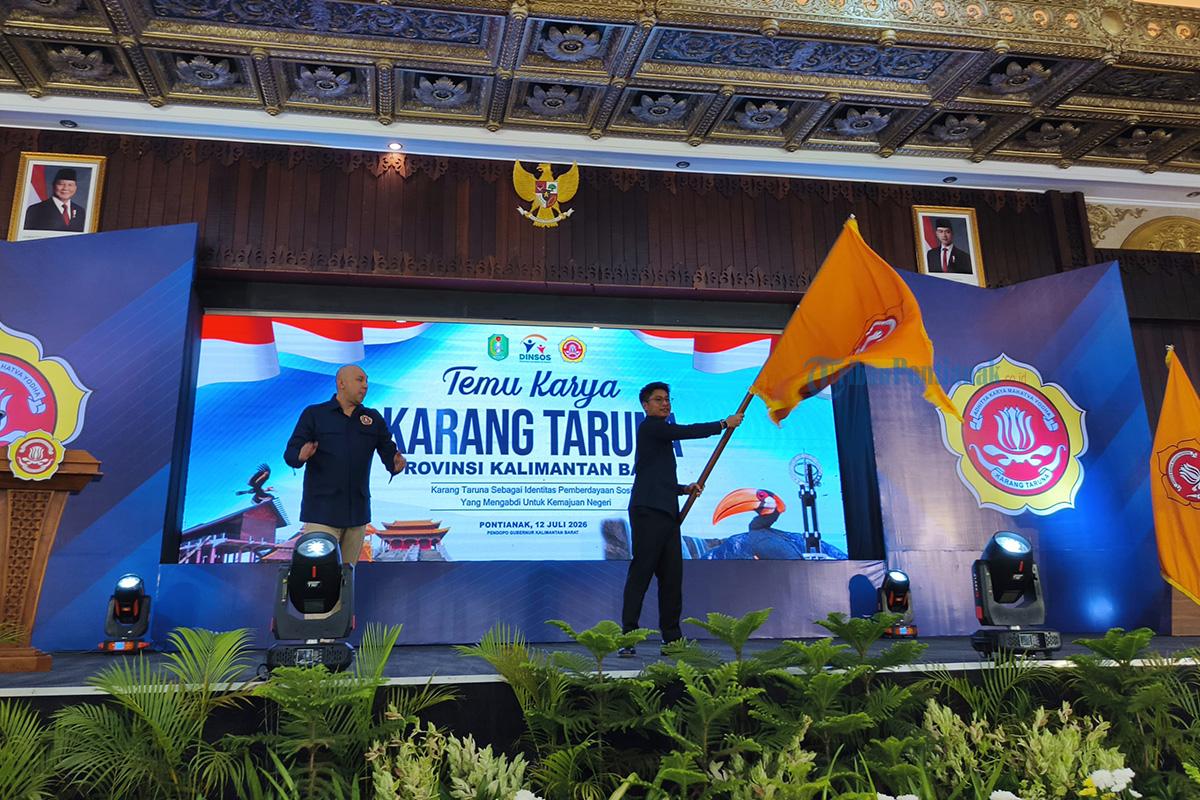 Profil Siapa Muhammad Farizi yang Resmi Nahkodai Karang Taruna Kalbar - Tribunpontianak.co.id