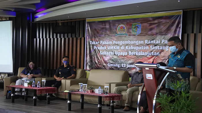 Yustinus Nilai UMKM di Sintang Lemah Pada Permodalan dan Kemitraan