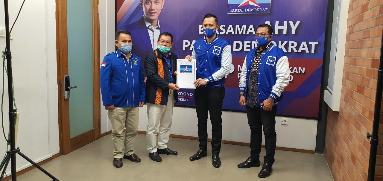 Pasangan Askiman-Hatta Dapat Restu Partai Demokrat Maju Pilkada Sintang