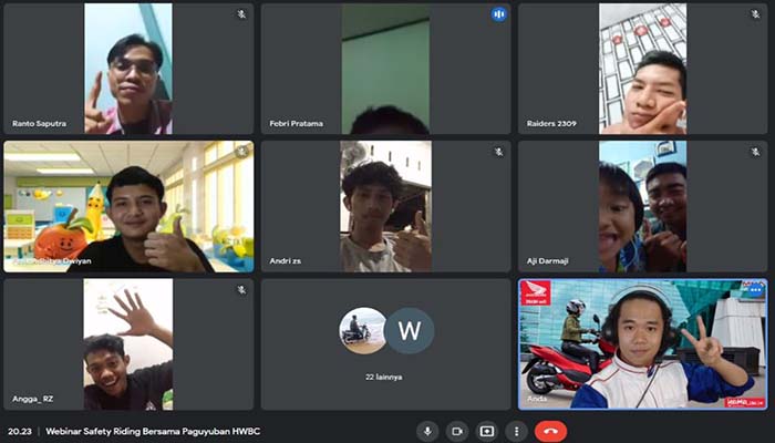 Gandeng Paguyuban HWBC, Astra Motor Kalbar Gelar Seminar Online 'Bangga Menjadi Generasi #Cari_aman'