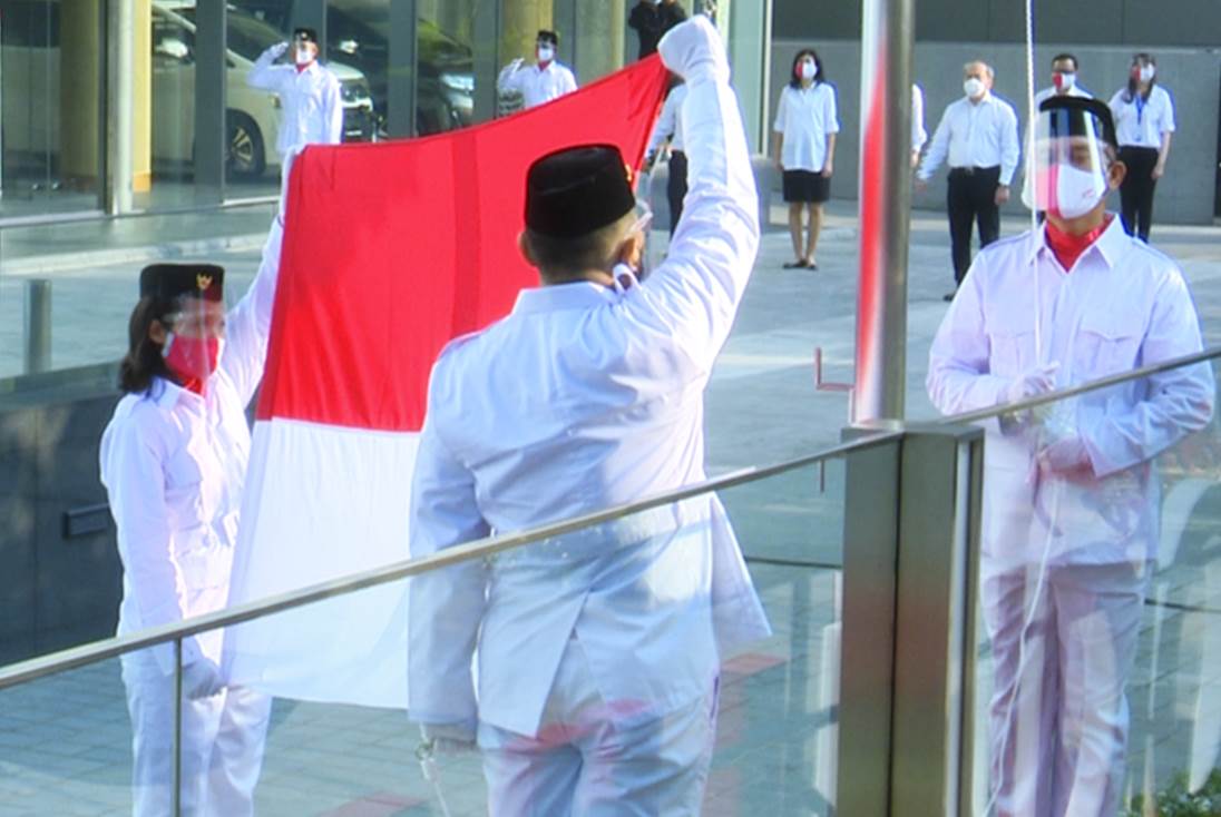 Astra Laksanakan Upacara Peringatan HUT ke-75 RI dengan Protokol Kesehatan