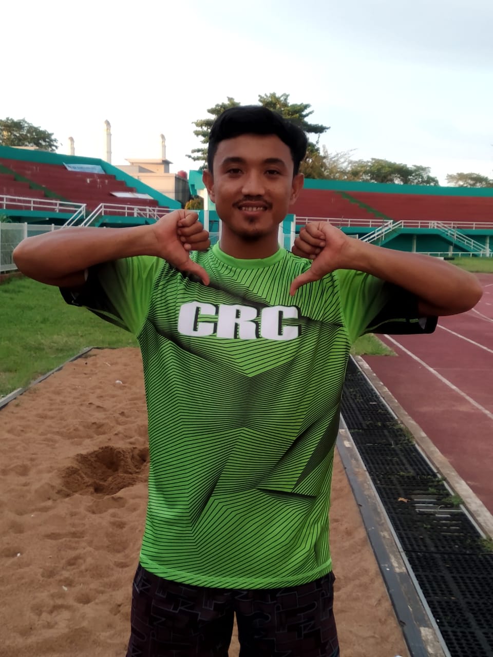 Atlet Lompat Jangkit Kalbar Irwin Maulana Tatap Jateng Open, Fokus Capai Target Limit