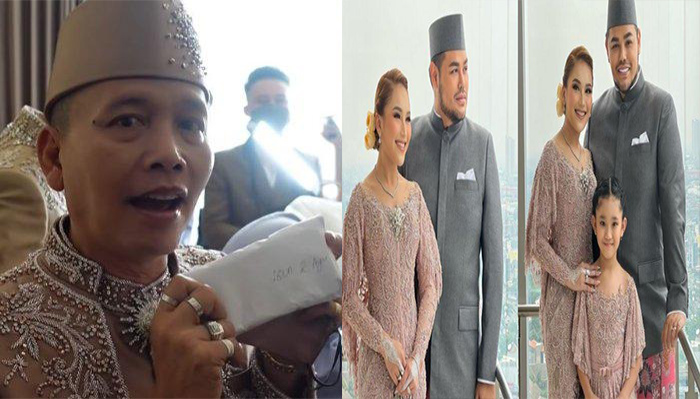 Ayah Ayu Ting Ting, Abdul Rozak Syok Mendapat Amplop Tebal dari Ivan Gunawan : Dollar!