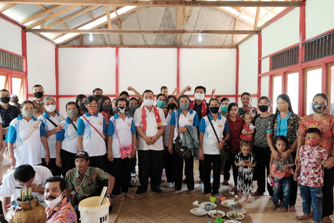 Balai Pelatihan Masyarakat Desa Boti Diresmikan