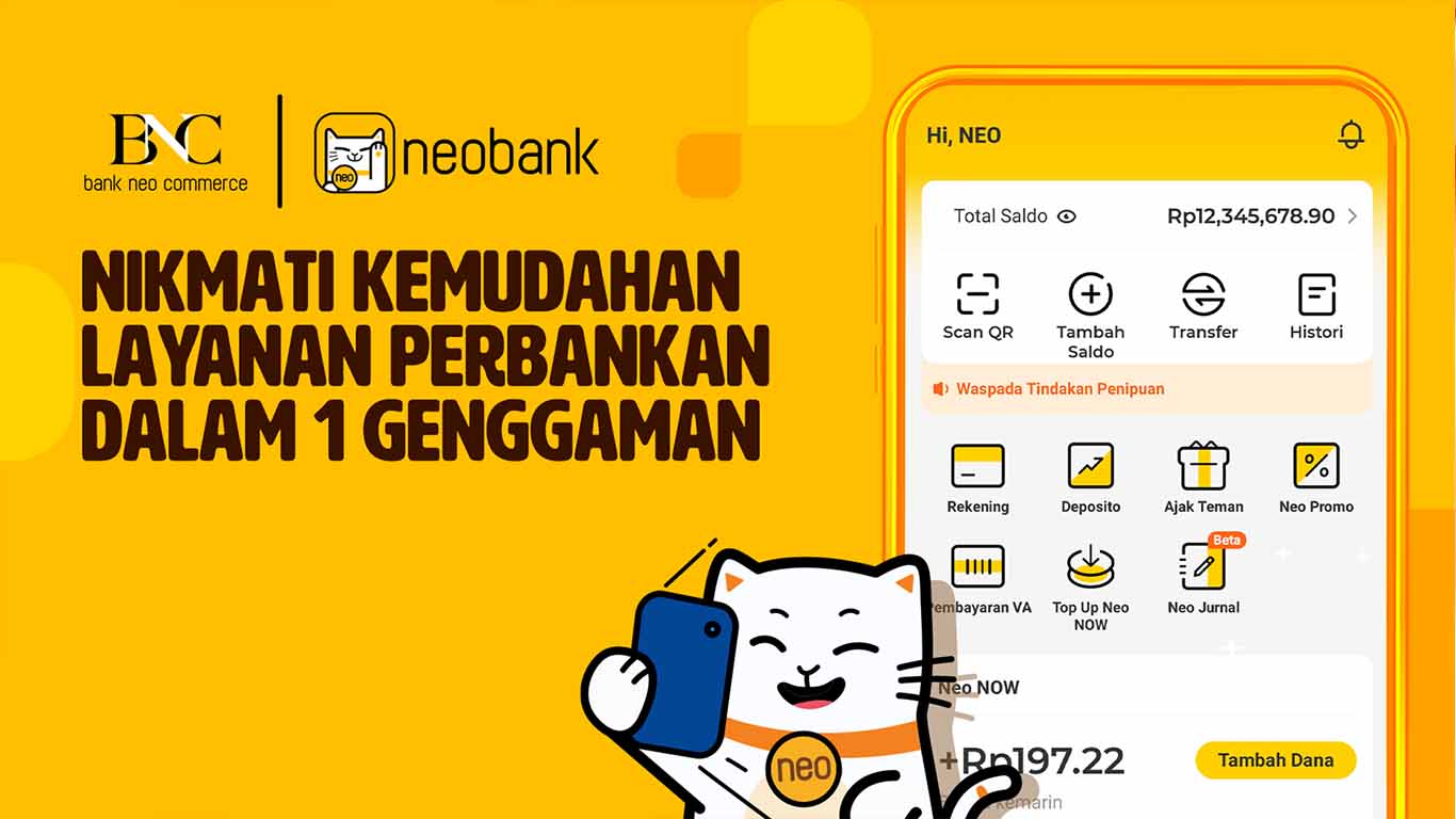 Penghasilan Uang Neo Bank dari Buka Rekening BNC Paling Berpotensi Pakai Kode Referral