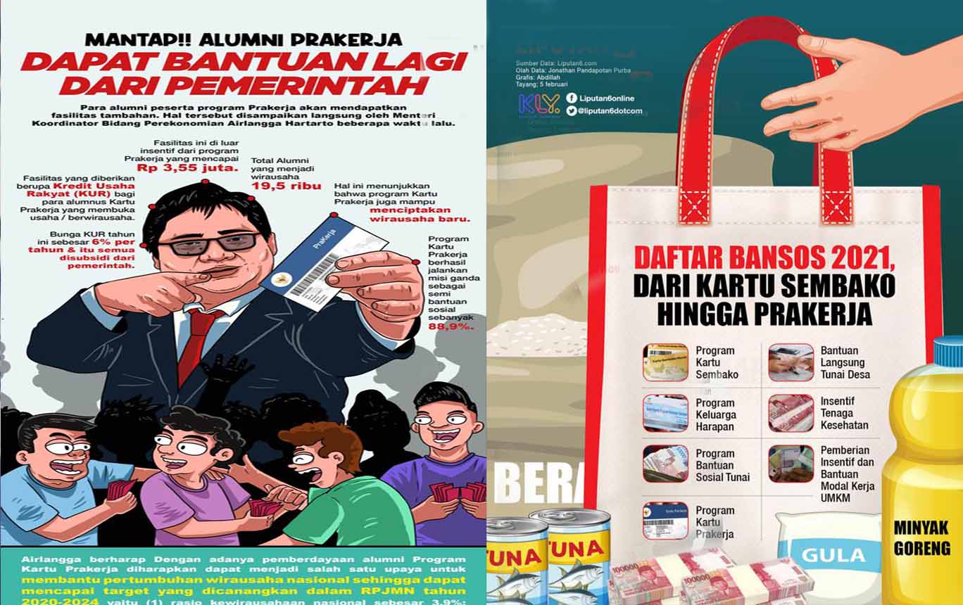 Bansos Bulan November 2021 : BPUM PKH Kuota Belajar Stimulus Token Listrik Gratis & Cara Mendapatkan