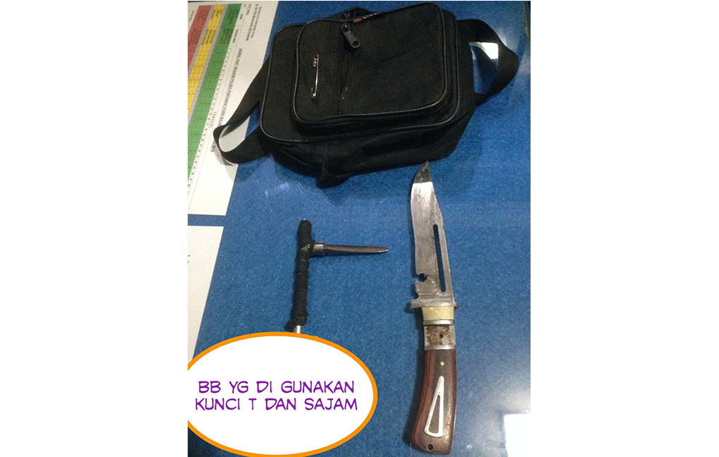 Polsek Pontianak Utara Ungkap Kasus Curanmor Satria F di Batulayang