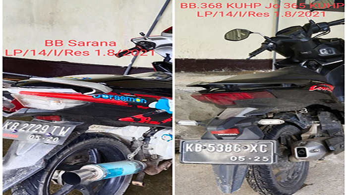 Terbakar Cemburu dan Sakit Hati Diputus Pacar, Pemuda di Pontianak Rampas Motor Mantan