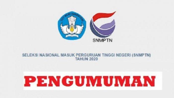Belasan Alternatif Link untuk Cek Hasil Pengumuman SNMPTN 2020 Rabu (08/04), Log In di Link Berikut