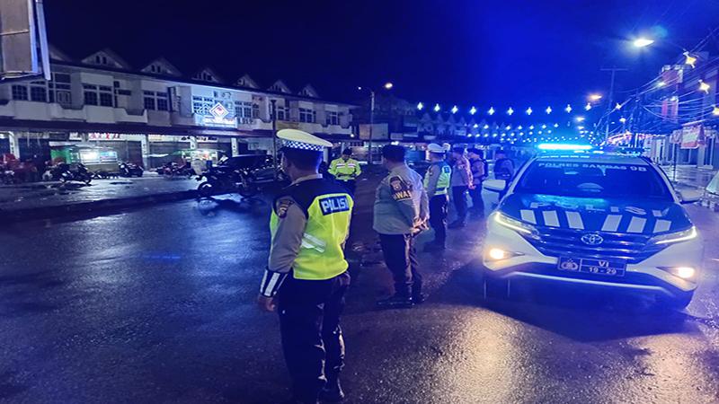 Polres Sambas Patroli Skala Besar Cipta Kondisi, Wujudkan Kamtibmas Kondusif