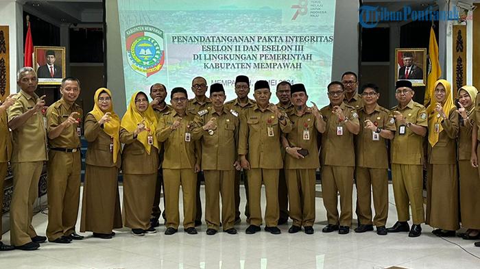 Raker Bersama Kepala OPD Pemkab Mempawah, Bahas Evaluasi Kinerja Pj Bupati