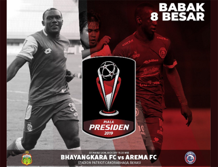Link Live Streaming Bhayangkara Vs Arema, Prediksi dan Statistik Penyisihan Grup Unggul Bhayangkara