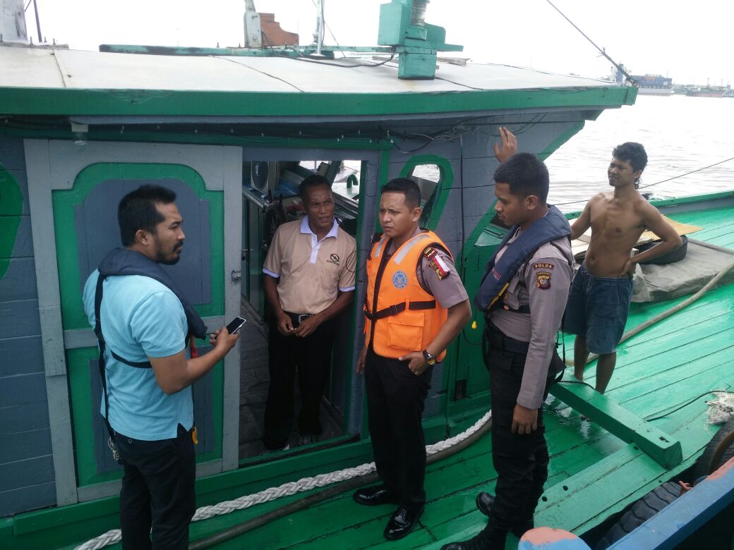 Antisipasi Tindak Pidana, Polisi Pelabuhan Lakukan Patroli Air