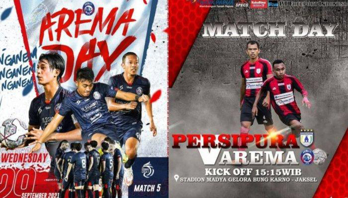 Daftar Susunan Pemain Arema FC vs Persipura di BRI Liga 1 Indonesia 2022 Hari Ini Live Tanpa Dedik