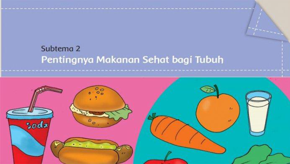 Kunci Jawaban Tema 3 Kelas 5 Halaman 74 75 76 78 Buku Tematik SD Pentingnya Makanan Sehat bagi Tubuh