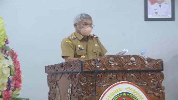 Martin Hadiri Rapat Penyampaian Nota Keuangan dan Raperda Perubahan APBD Ketapang Tahun 2021