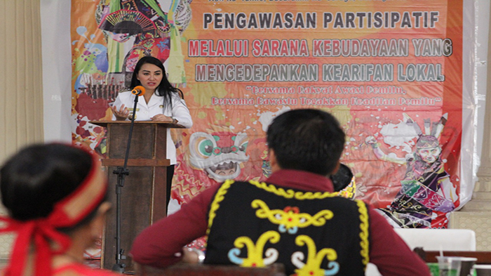 Bupati Landak Dukung Bawaslu Lakukan Pengawasan Partisipatif Melalui Kearifan Lokal