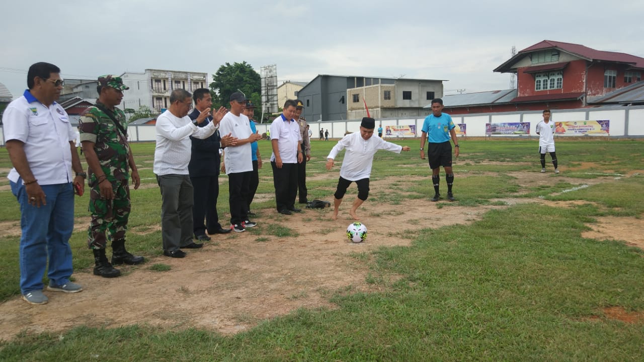 Eko Suprihatino Sebut Animo Pecinta Bola Sambas Sangat Tinggi