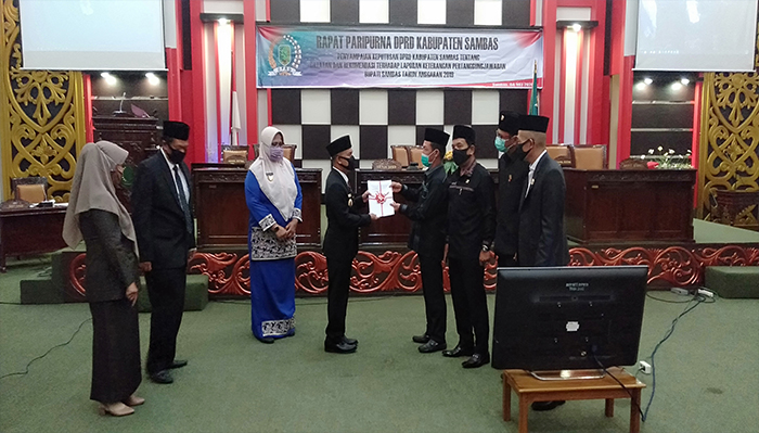 Berikut Sejumlah Rekomendasi DPRD Sambas Terkait LKPJ Bupati Sambas Tahun Anggaran 2019