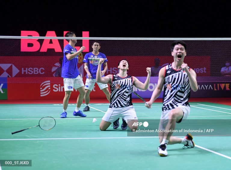 Hasil Undian BWF World Tour Final 2021 Ganda Putra: Marcus/Kevin Grup A, Pramudya/Yeremia vs Popov