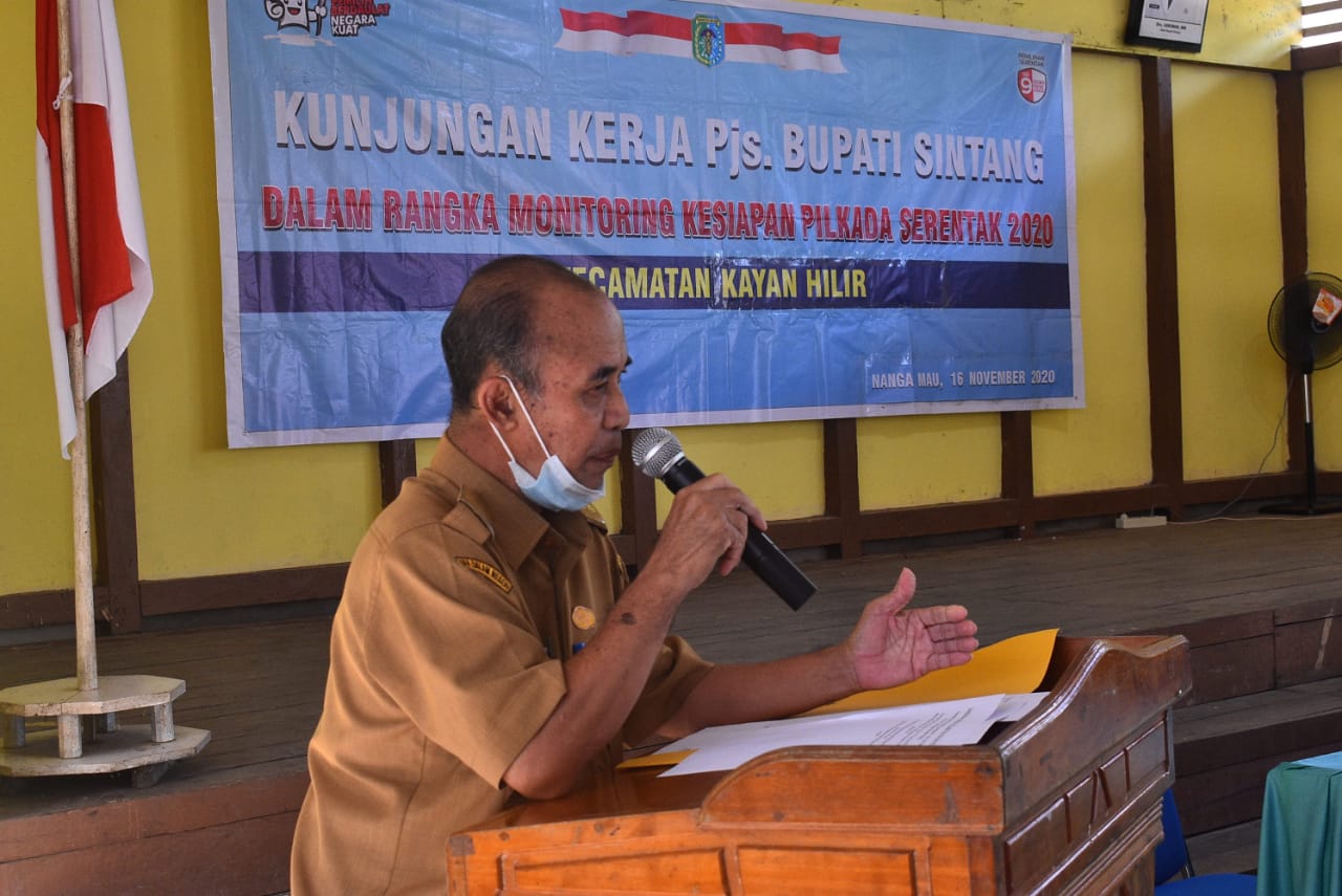 Berikut Kesiapan Kecamatan Kayan Hilir Sintang dalam Pendistribusian Logistik Pilkada