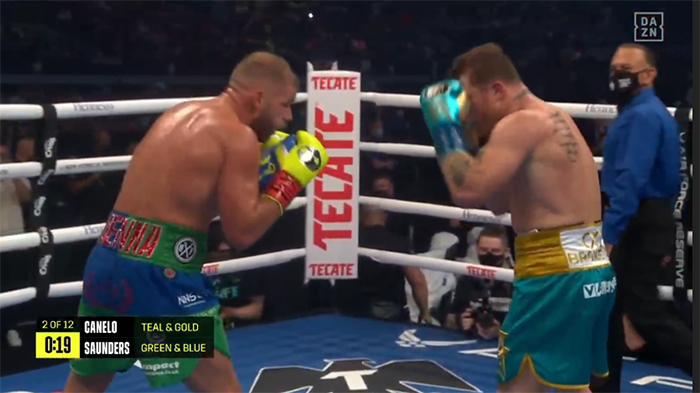 Live Streaming DAZN untuk Lihat Hasil Tinju Dunia Hari Ini 2021 Canelo Alvarez vs Billy Joe Saunders