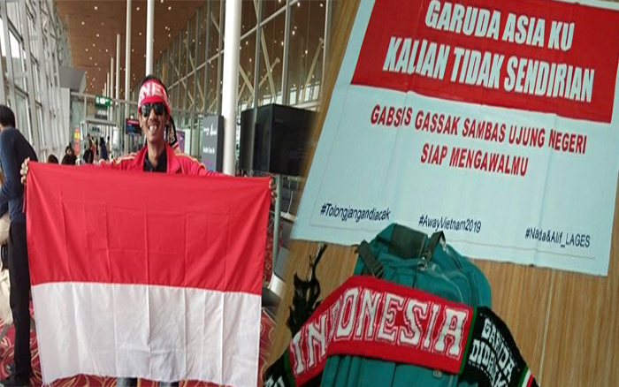 Cerita Suporter Asal Sambas Bawa Pesan Ujung Negeri saat Dukung Timnas U-18 Indonesia di Vietnam