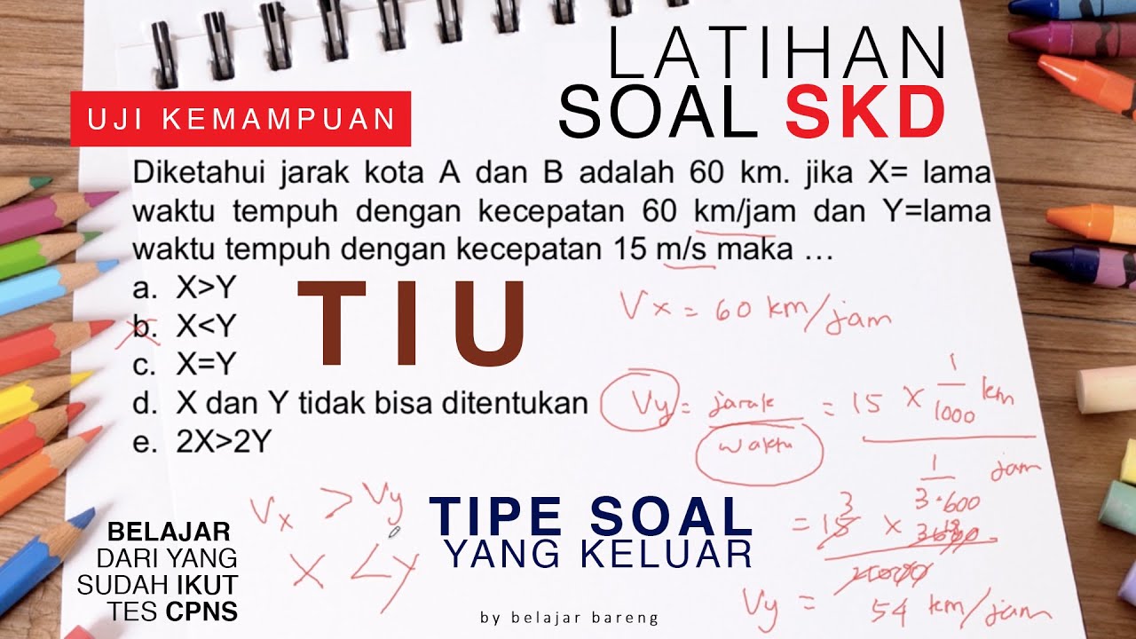 CONTOH Soal TIU CPNS 2021 pdf, Latihan Soal CPNS dan Pembahasannya pdf