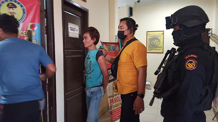 RSJ Pelaku Pembunuh Ayah Kandung Sudah Diamankan di Mapolres Singkawang