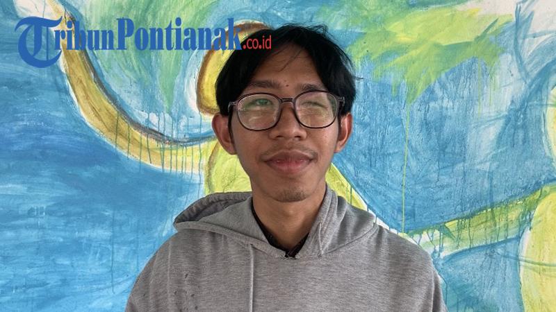 Profil Muhammad Hamam, Mahasiswa Polnep Pecinta Seni Mural