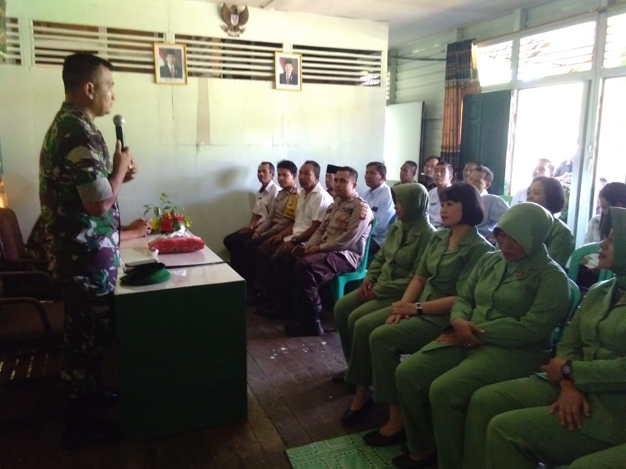 Dandim 1201 Mempawah Kunjungan ke Koramil Air Besar, Ini Rangkaian Agendanya