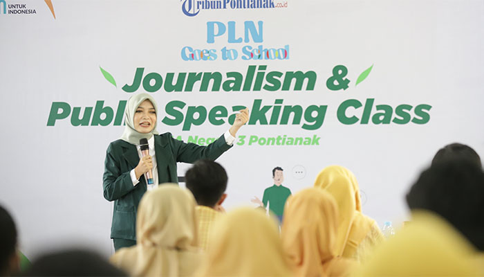 Dea Citra Rahmatika Jelaskan Cara Public Speaking di Depan Kamera