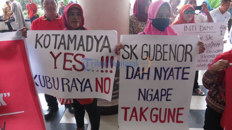 Gugat SK Gubernur Kalbar, Warga Perum IV Pilih Masuk Wilayah Kota Pontianak