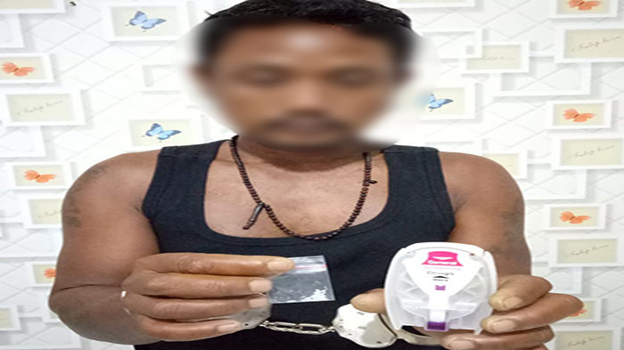 Polres Sambas Amankan Seorang Pria Terduga Tindak Pidana Penyalahgunaan Narkoba