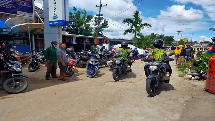 Ciptakan Rasa Aman Pada masyarakat, Polsek Kubu Lakukan Patroli Dialogis
