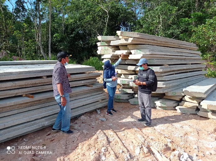 DPUBMSDA Kapuas Hulu Monitoring Pekerjaan Proyek Pembangunan