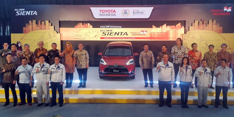 Awal Produksi, Sienta 80 Persen Indonesia